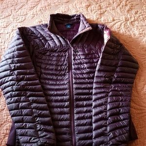 Women's down jacket.